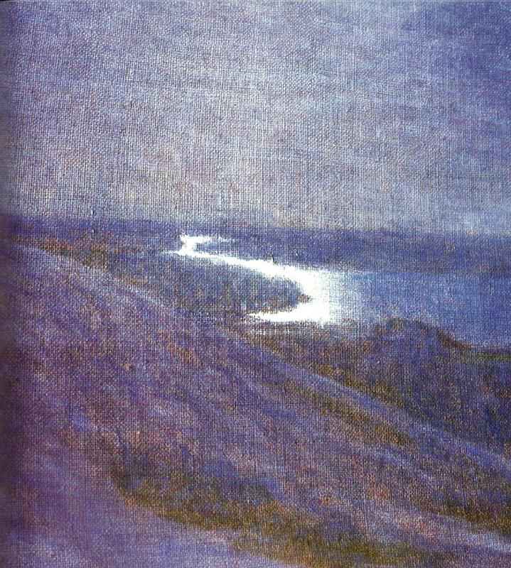 Eugene Jansson silverglitter, Norge oil painting art